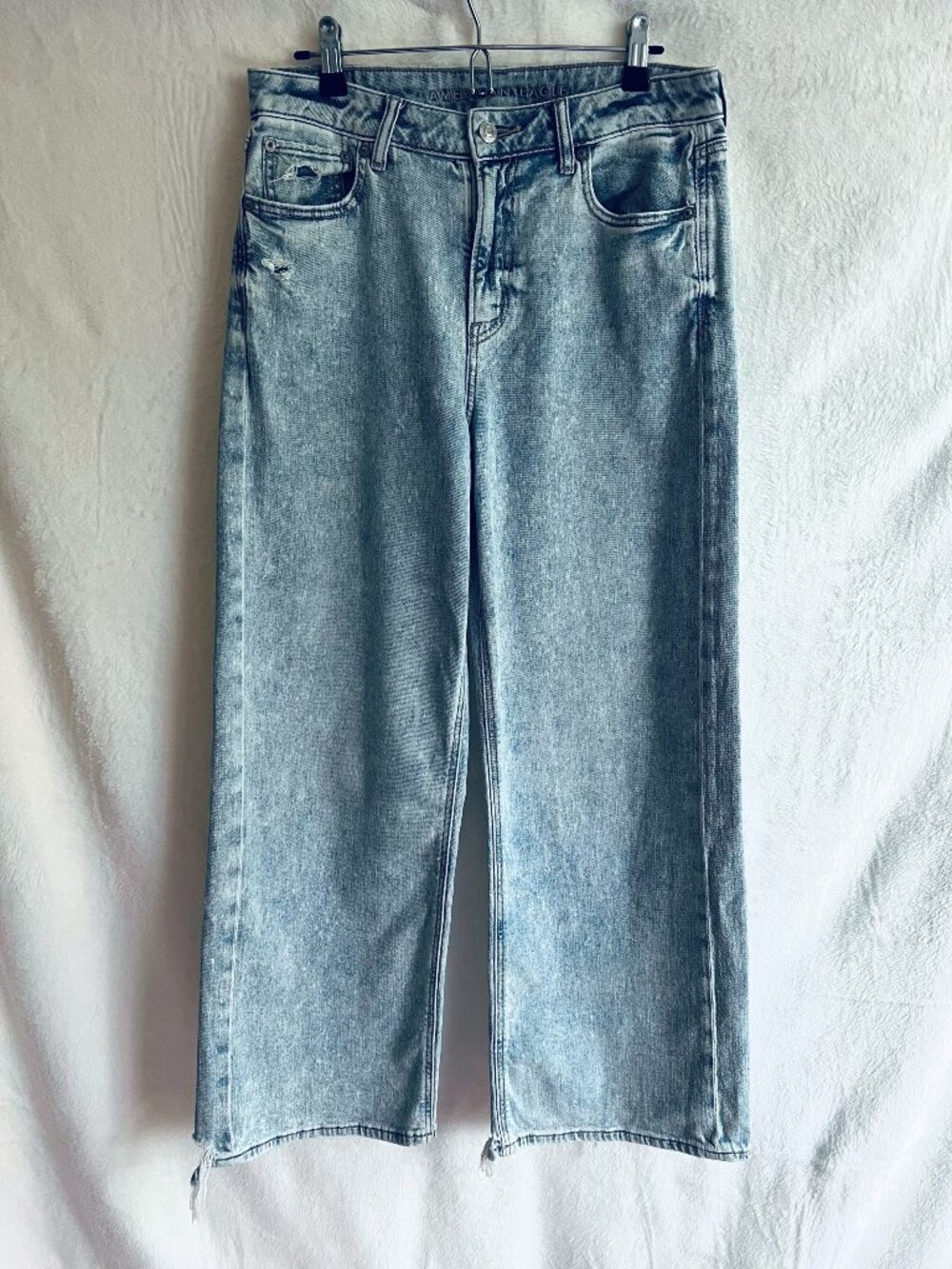 American Eagle Super High Rise Baggy Wide Leg Jeans